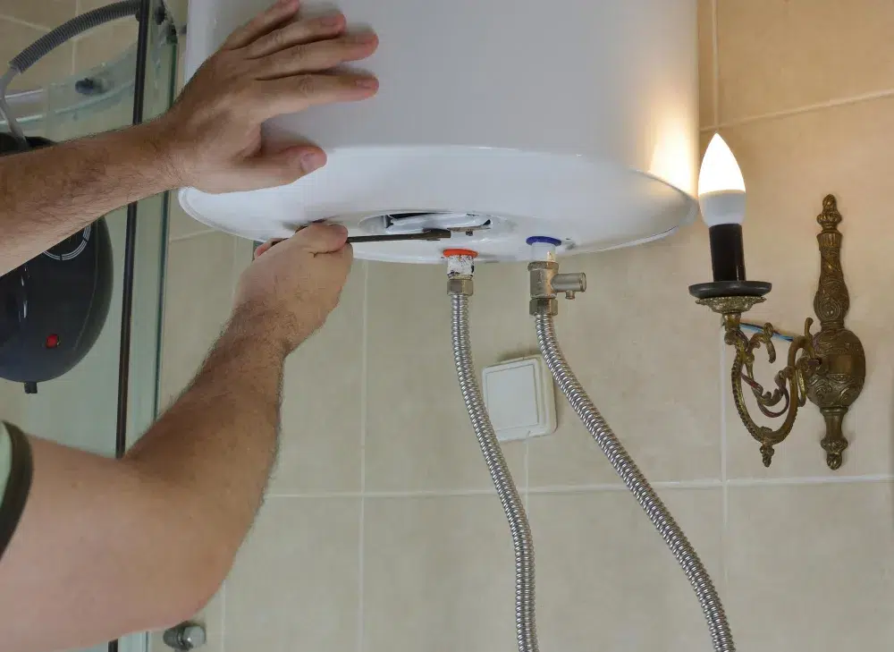 water heater installation in Aurora