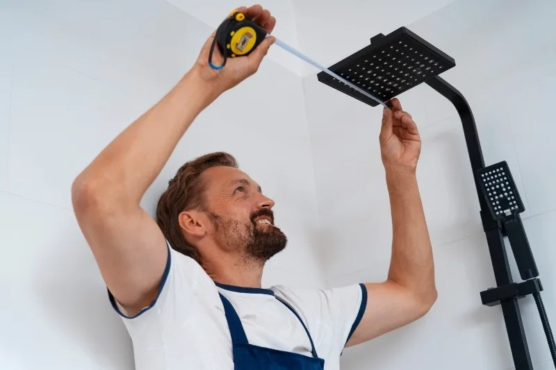shower installation in Englewood