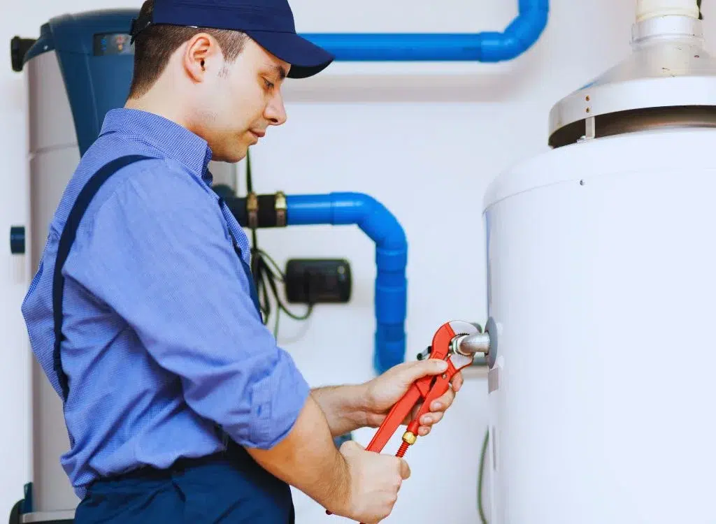 water heater installation in Aurora