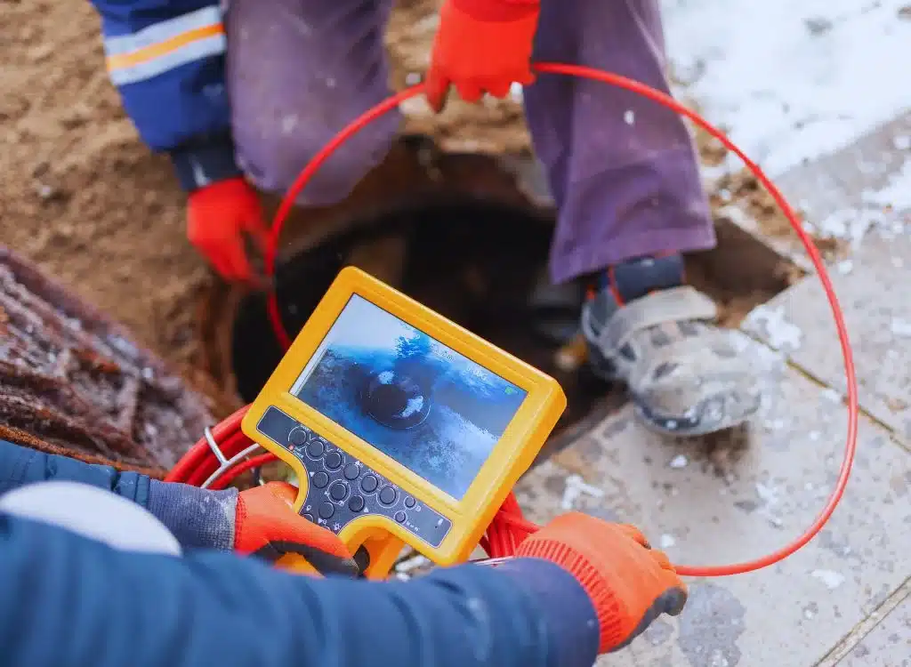sewer line repair in Littleton